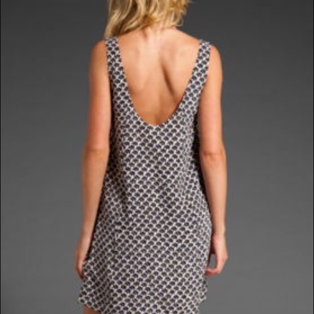 JOIE 100% silk Dawna Shift in Blueberry